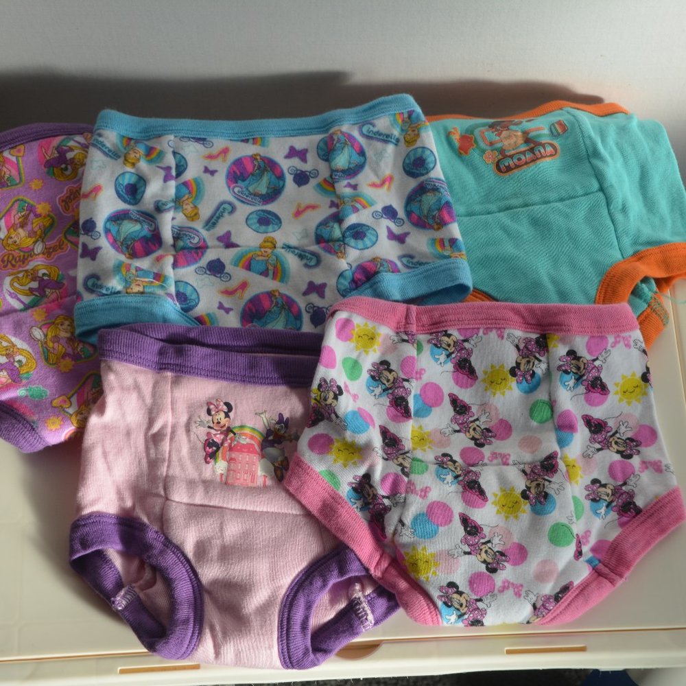 5 pairs of Disney Training Underwear